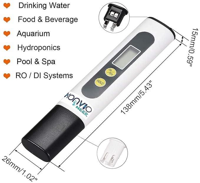 Aleva Water TDS Meter