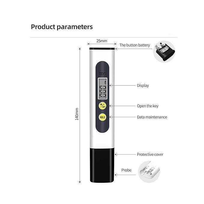 Aleva Water TDS Meter